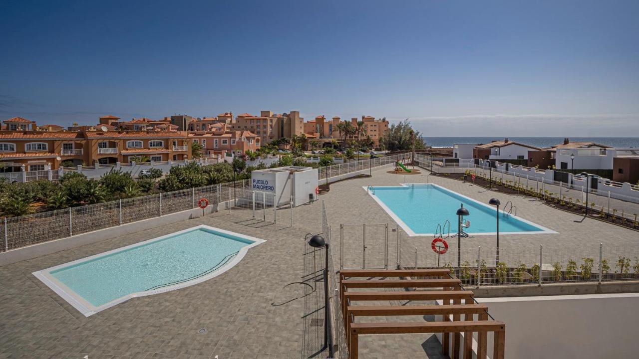 Green View Luxury Appartment In New Complex Pueblo Majorero Next To Golf Course 5 Min Walk From The Beach And Atlantico Shopping Centre In Caleta De Fuste Next To Cassino And Elba Sara Hotel 2 Bedrooms 2 Bathrooms Huge Terace! Экстерьер фото